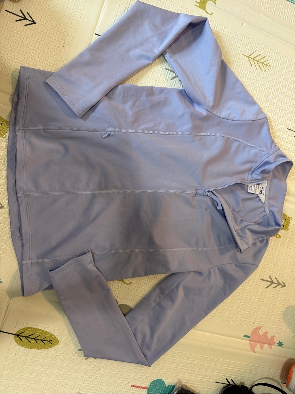 Athleta Light Lavender Girls' Athletic Jacket